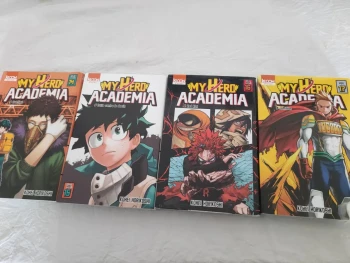 Tomes 14,15,16,17 de My hero academia