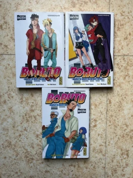 Vends lot de manga "Boruto" tome 16,17 et 18