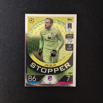 Carte Match Attax : Jan Oblak - Athletico Madrid