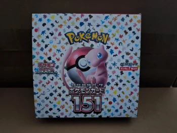 Japanese Display/Booster box Pokémon 151 - Trading Card Game TCG