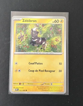 Carte Pokémon - Zébibron 31/86 - Flammes Blanches