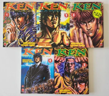 Ken Fist Of The Blue Sky : Tome 1 À 5 (Manga De Tetsuo Hara)
