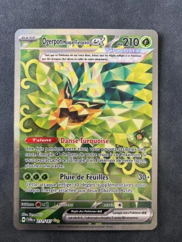 Carte Pokémon fr Ogerpon masque Turquoise 211/167