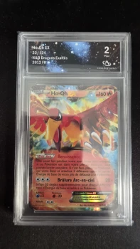 Carte Gradée Pokémon Collect Aura Ho-oh EX 22/124 2 n°603179920