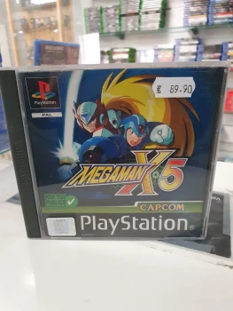 MEGAMAN X5 PLAYSTATION 1 PS1 VERSION PAL FRA SANS NOTICE