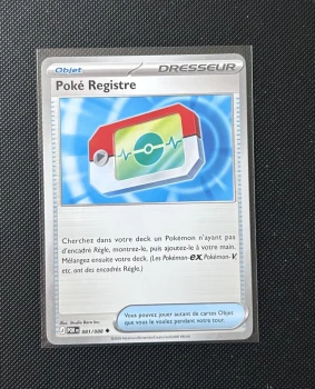 Carte Pokémon - Poké Registre 81/88 - Équilibre Parfait