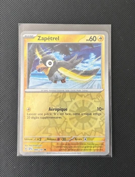 Carte Pokémon - Zapétrel 66/191 - Reverse -  Étincelle Déferlante
