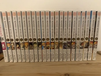 Collection complète manga the promised neverland