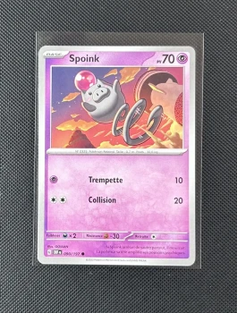 Carte Pokémon - Spoink 90/197 - Flammes Obsidiennes