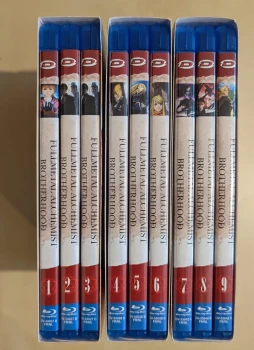 Intégrale Fullmetal Alchemist Brotherhood Blu-Ray