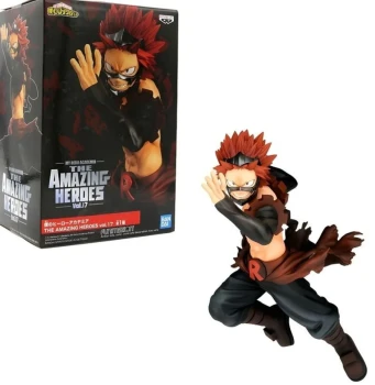 My Hero Academia - Figurine Eijiro Kirishima Red Riot The Amazing Heroes Vol. 17 - banpresto