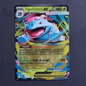 Carte pokemon Méga-Florizarre ex 003/132 - ME01 - Méga Evolution (2025)