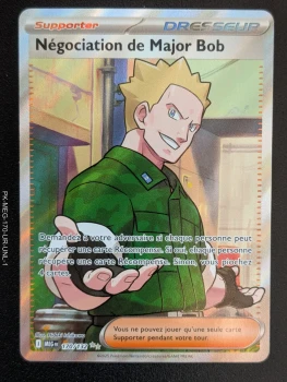 Carte pokemon Négociation de Major Bob 170/132 UR - ME01 - Méga Evolution (2025)