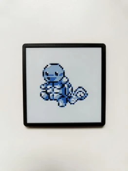 Plaque décorative Sprite Carapuce - jeux GameBoy 1G