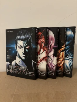 Lot Terra Formars – tomes 1 à 5 – Édition Kazé – Bon état