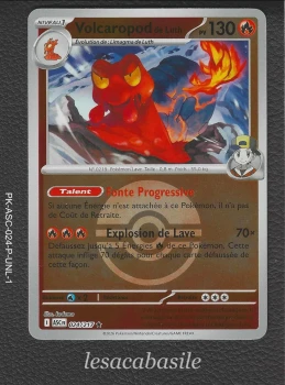 Volcaropod de Luth 024/217 reverse Pokéball - ME2.5 - Héros Transcendants (2026)