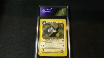 Carte Pokémon : 'Magneton Obscur 28/82', Gradé Collect'Aura 9