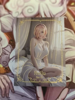 Lot de 9 cartes one piece, waifu, Fan art.