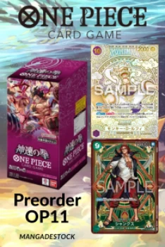 Preorder OP11 Fist of Godspeed | One Piece Card Game Japanese Version