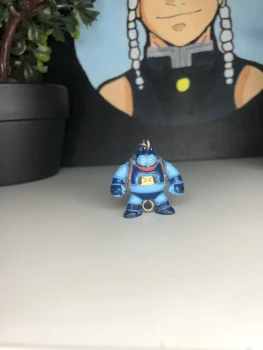 Porte-clés Dragon Ball Vintage - Machine Pilaf "caramel" Officiel Bandai (rare !)