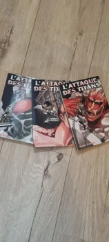 L'attaque des Titans Tome 1 2 3