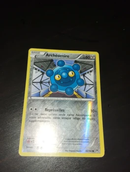 Carte pokémon archéomire 95/162 édition 2015