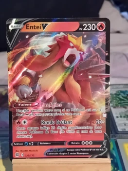 Carte pokemon entei