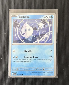 Carte Pokémon - Sorbébé 27/86 - Flammes Blanches