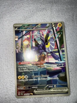 Carte Pokémon Miraidon EX Alternative 244/198 EV01 Écarlate et Violet 1 FR NEUF