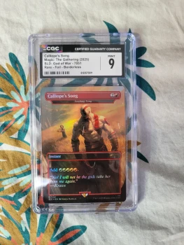 Calliope's Song CGC 9 SLD: God of War: Greek Rare Foil