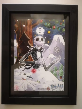 Dessin Fan Art Collection JACK dans un cadre 13x18 🎁