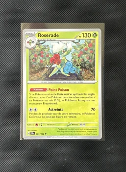Carte Pokémon - Roserade 009/162 - Force Temporelle
