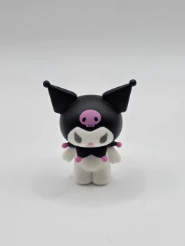 [set complet] Figurines Sanrio flocky bandai gashapon - My Melody & Kuromi (Netflix)