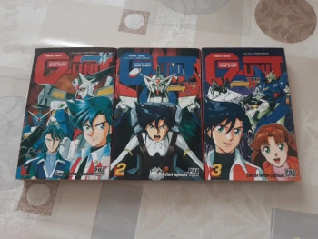 Lot 3 tomes - Gundam wing G unit - tomes 1 à 3