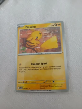 Carte pikachu