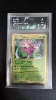 Carte Pokémon Gradée Collect Aura Viridium 103/101 5 n°51482253 Explosion Plasma