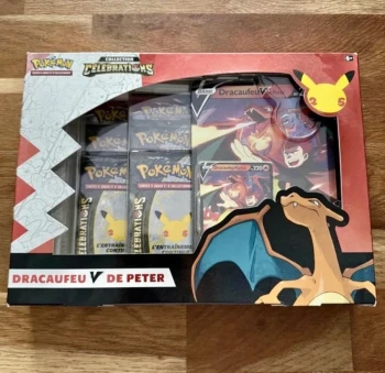 Coffret Pokémon Fr 25 ans Dracaufeu