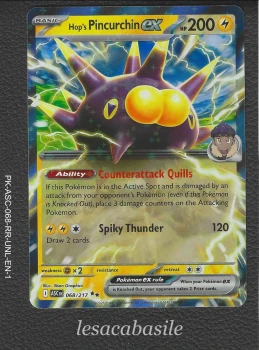 Hop's Pincurchin ex 068/217 RR - ME2.5 - Héros Transcendants (2026)