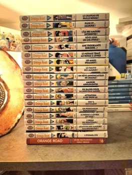 Manga Orange Road (Max et Compagnie) Tome 1 à 18 intégrale + Roman (Izumi Matsumoto) 1998 J'ai Lu RARE