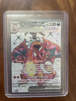 🔥Dracaufeu ex Téracristal Illustration Spéciale 215/197 – Flammes Obsidiennes – Pokémon FR