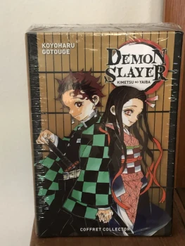 Demon Slayer tome 21 coffret collector  Neuf sous blister