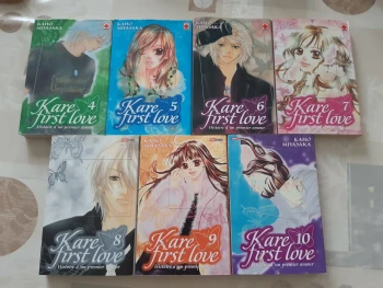 Lot 7 mangas - Kare first love - tomes 4 à 10