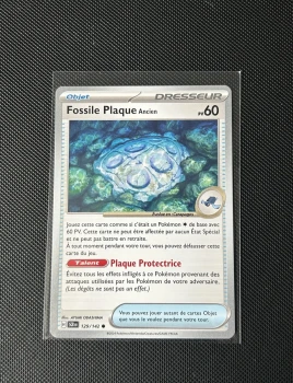 Carte Pokémon - Fossile Plaque Ancien 129/142 - Couronne Stellaire