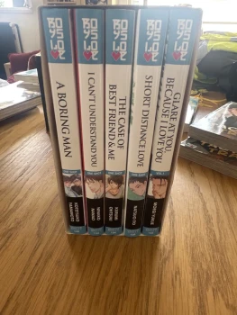 Coffret mangas yaoi . Collection boys love
