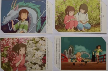 Goodies Studio Ghibli Carte Collection Film Le voyage de Chihiro