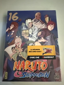 Coffret dvd manga Naruto shippuden vol 16 neuf blister