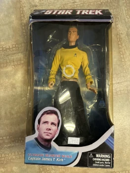 Boîte vintage captain james t kirk star trek neuf scellé