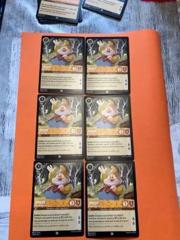 Lots 6 Cartes. Joyeux. Lorcana. Chapitre 2.