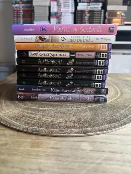 manga (lot de 10) you're my soulmate, L'épouse du dieu de l'eau, Midnight secretary, Dark sweet nightmare, Aphrodisiac, Komi cherche ses mots