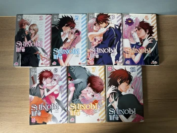Lot Shinobi Life, Shoko Oonami - tomes 1,2,3,4,6,7,11